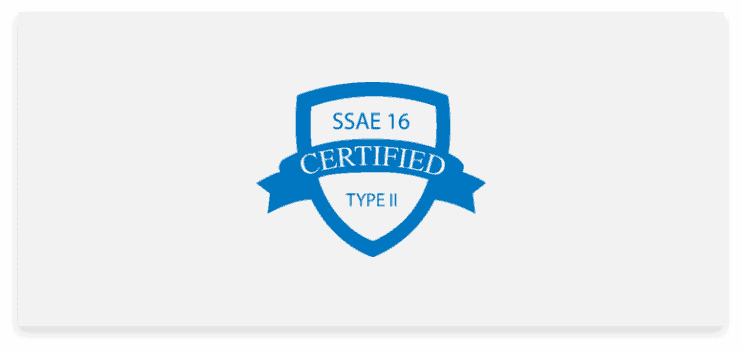 SSAE 16 Type II Certified Logo