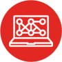 computer-process-automation Computer showing process icon