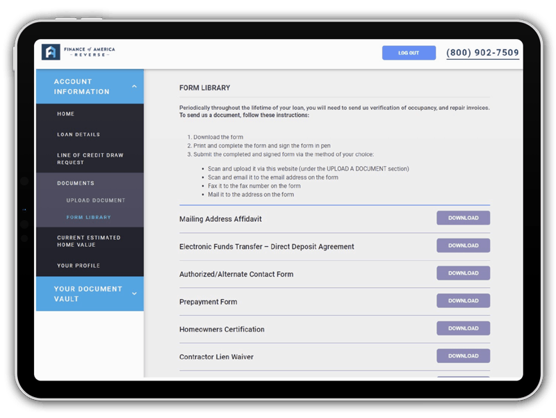 FAR-Account Form Library