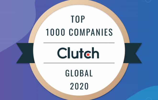 Global 2020 Clutch Award Logo