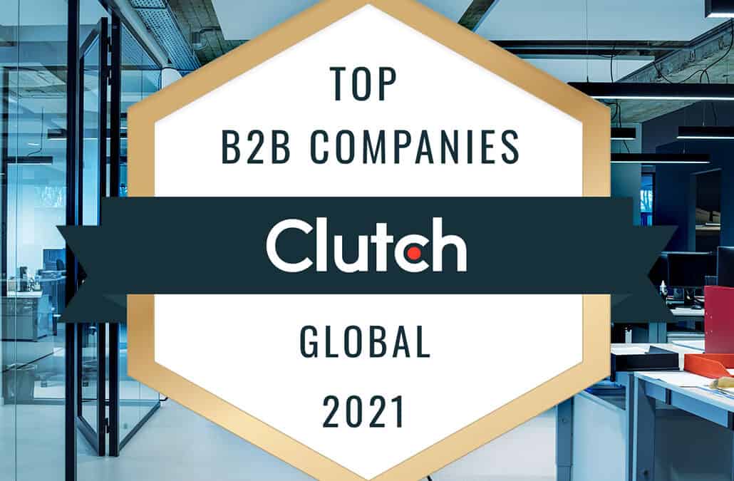 Clutch Global Winner 2021 Badge